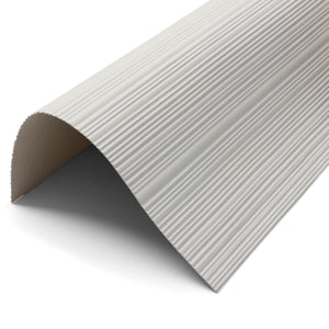 WOODFLEX FLEXIBLE SOFT STONE PANEL - NEW LINE White - 2700 x 600mm