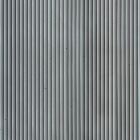 WOODFLEX FLEXIBLE SOFT STONE PANEL - RIPPLE BOARD Grey - 1200 x 600mm