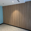 WOODFLEX Z-Style Acoustic Wood Slat Panel - 3 Sided Full Wrap Oak Veneer - 2700mm x 600mm