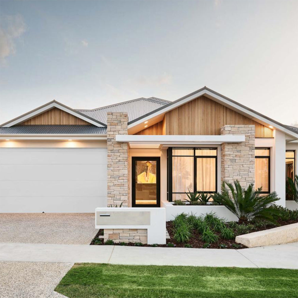 WOODFLEX Outdoor & Indoor Solid Hard Wood Slat Wall Ceiling Pool Fence Cladding - Paulownia - 2700mm x 545mm