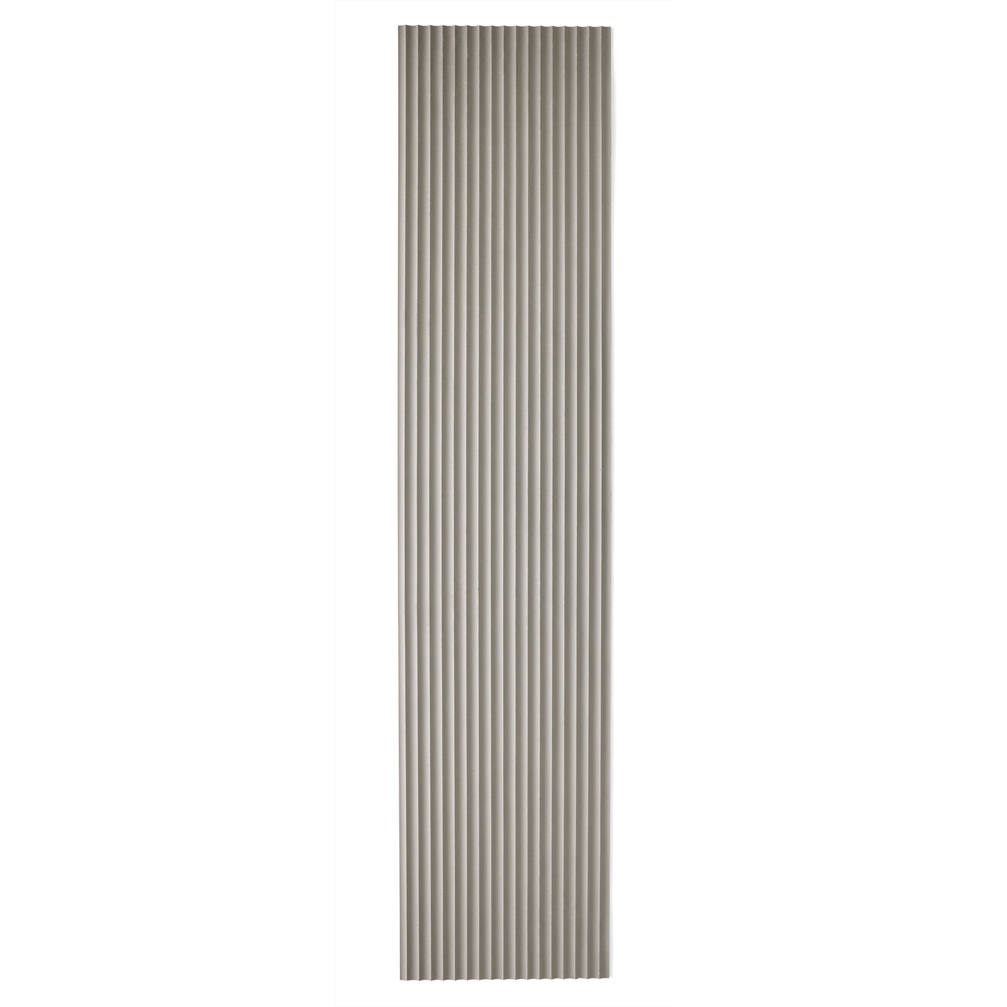 WOODFLEX FLEXIBLE SOFT STONE PANEL - RIPPLE BOARD Grey - 2700 x 600mm