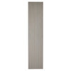 WOODFLEX FLEXIBLE SOFT STONE PANEL - RIPPLE BOARD Grey - 2700 x 600mm