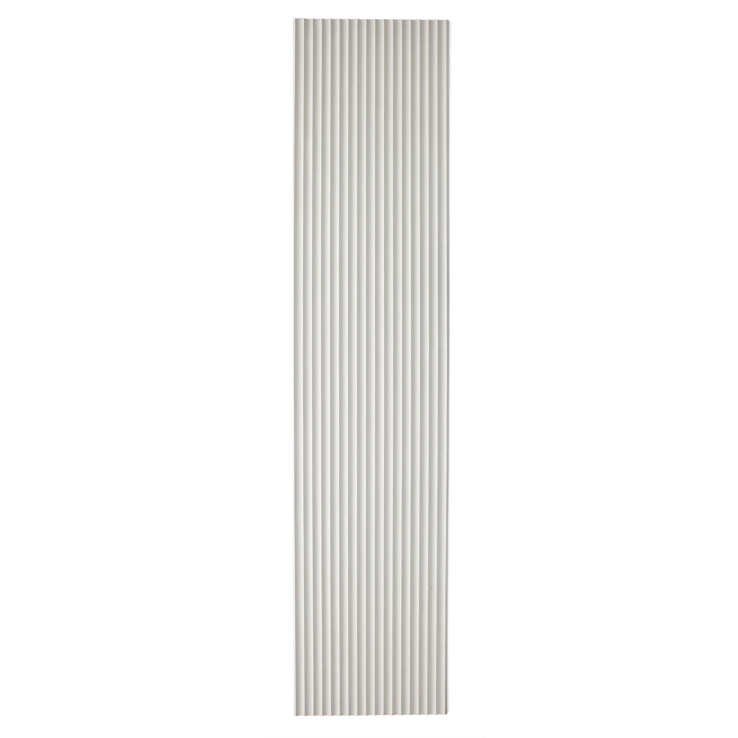 WOODFLEX Flexible SOFT STONE PANEL - RIPPLE BOARD White - 2700x600mm