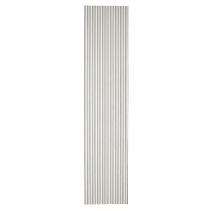 WOODFLEX Flexible SOFT STONE PANEL - RIPPLE BOARD White - 2700x600mm