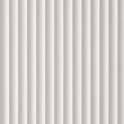 WOODFLEX Flexible SOFT STONE PANEL - RIPPLE BOARD White - 2700x600mm