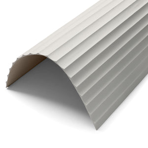 WOODFLEX FLEXIBLE SOFT STONE PANEL - RIPPLE BOARD White - 2700x600mm