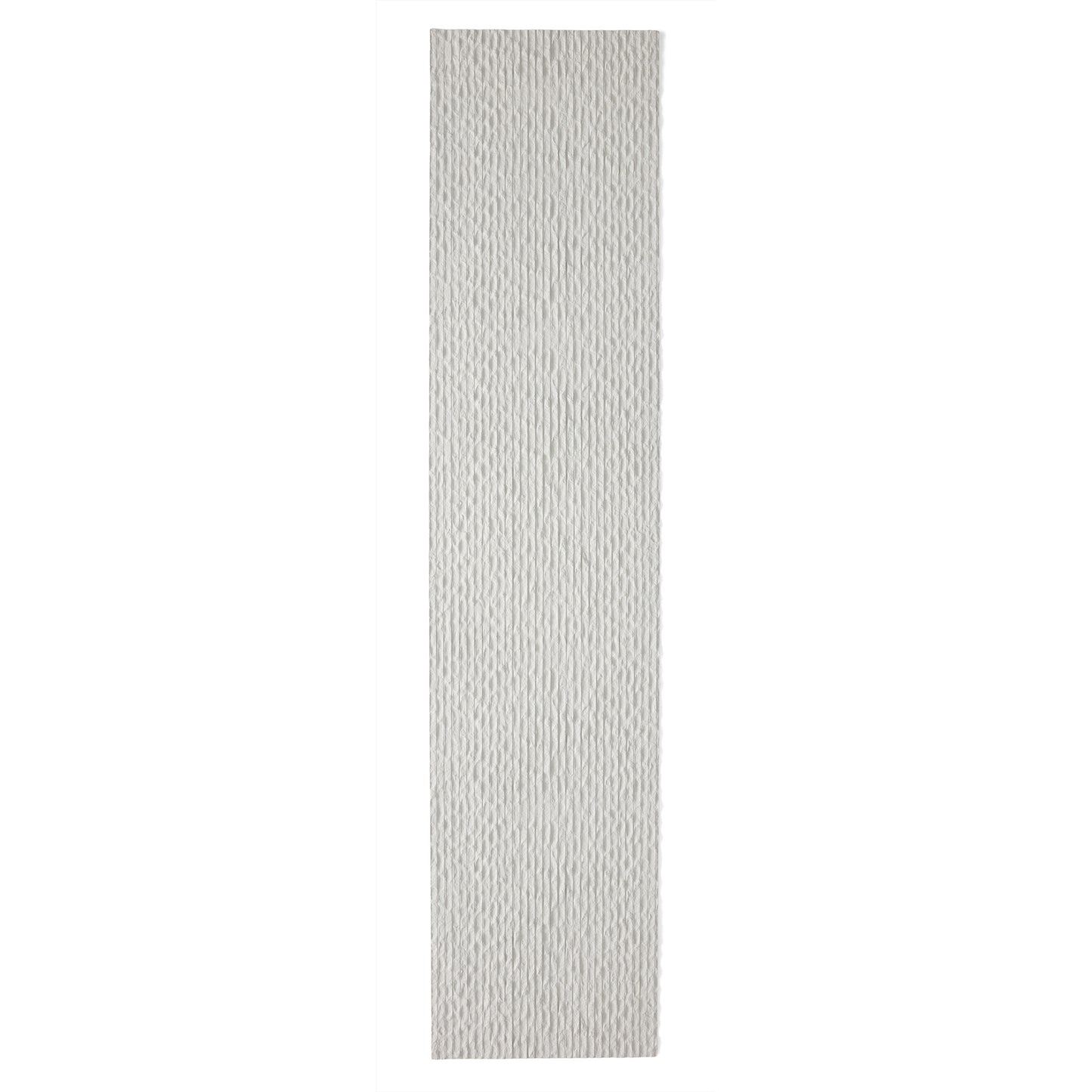 WOODFLEX FLEXIBLE SOFT STONE PANEL - ROUGH LINE White - 2700 x 600mm
