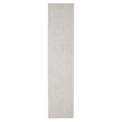 WOODFLEX FLEXIBLE SOFT STONE PANEL - ROUGH LINE White - 2700 x 600mm