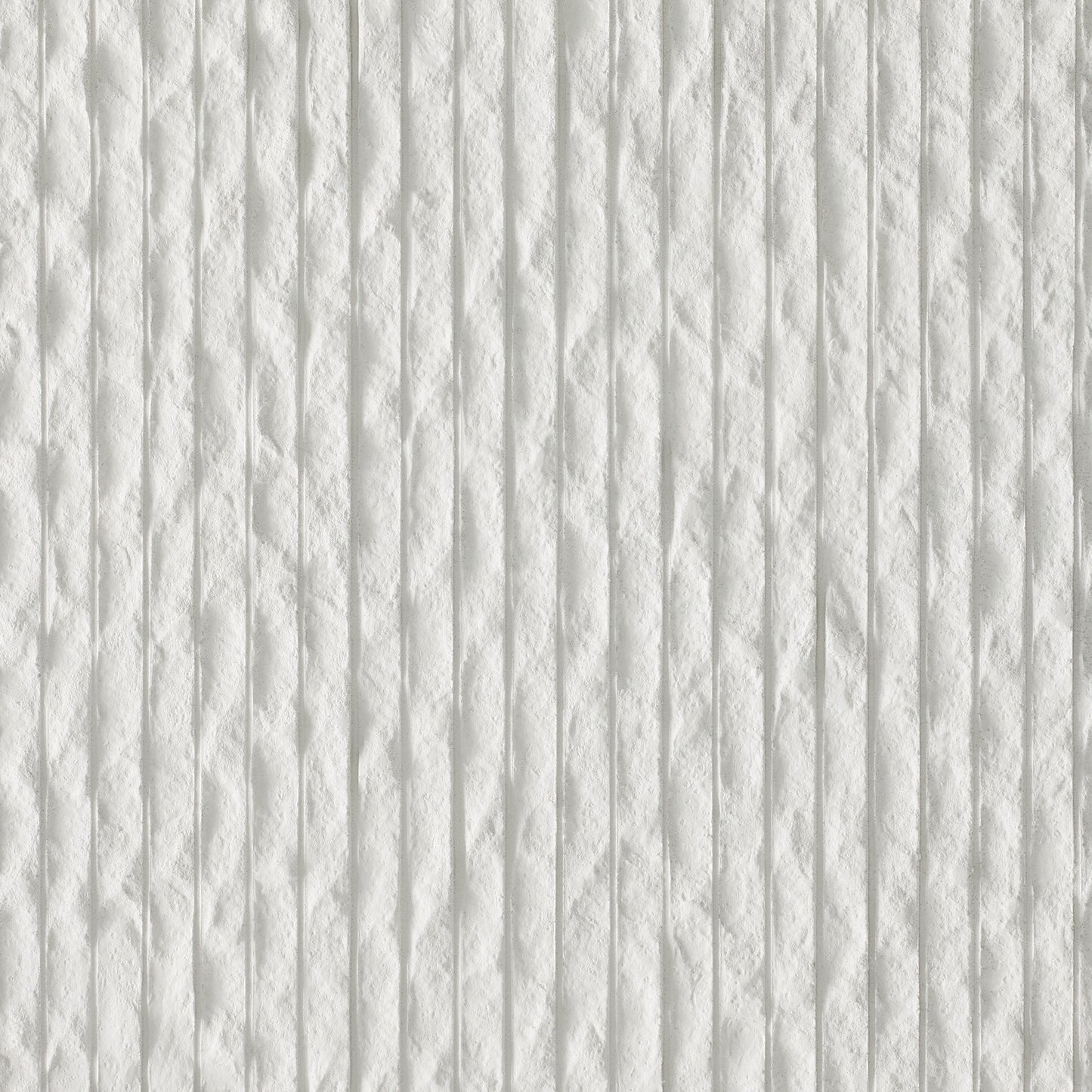 WOODFLEX FLEXIBLE SOFT STONE PANEL - ROUGH LINE White - 1200 x 600mm