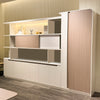 LUSH Display Unit 261.5cm - White & Taupe
