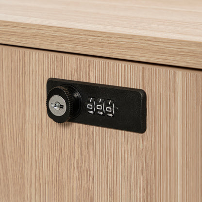 ORBAN Reversible Executive Desk 200cm - Oak