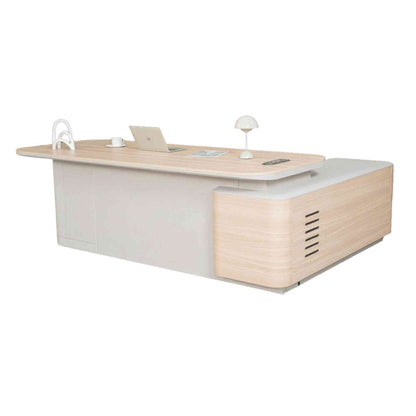 ORBAN Executive Desk Left Return 240cm - Oak
