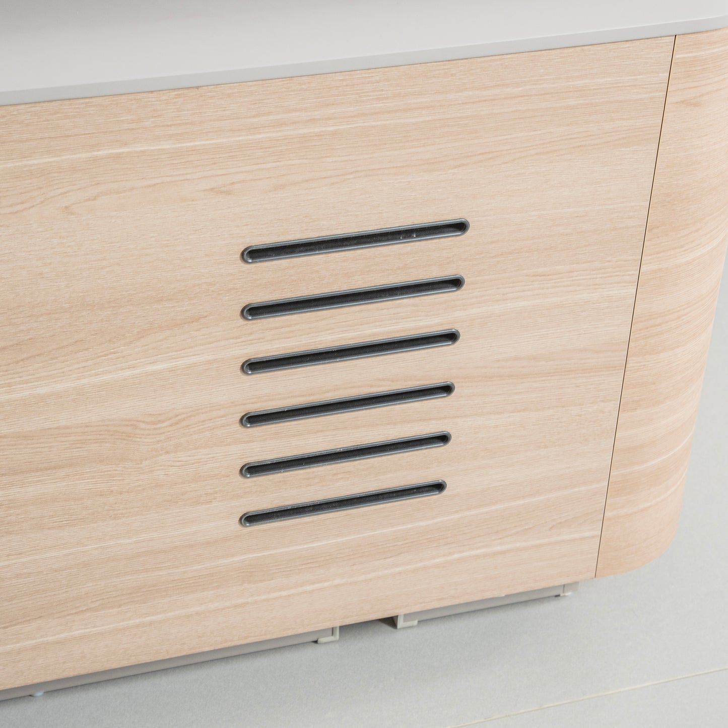 ORBAN Executive Desk Left Return 240cm - Oak