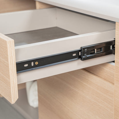 ORBAN Executive Desk Right Return 240cm - Oak