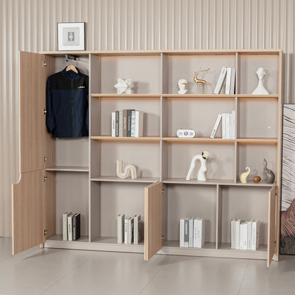 ORBAN 240cm Wall Storage & Display Unit – Oak