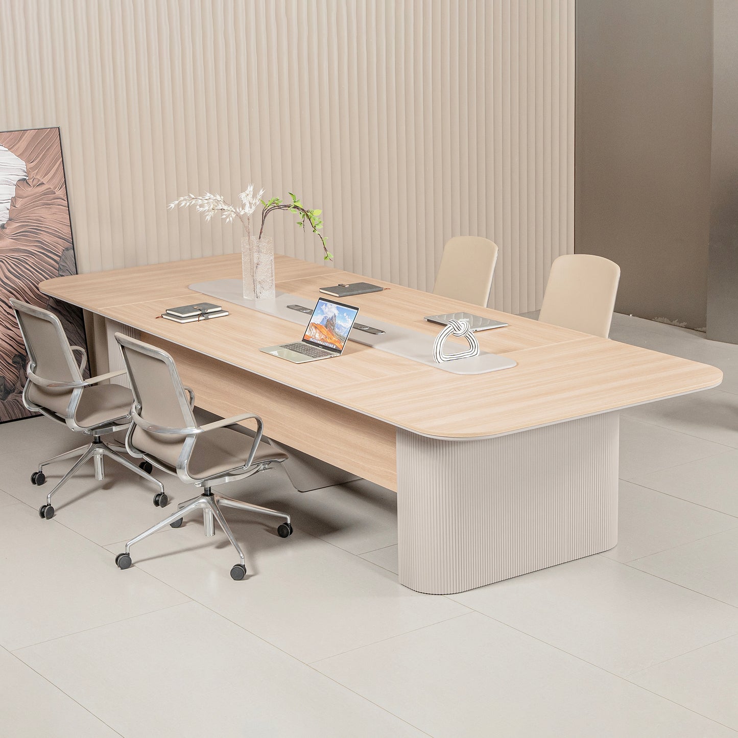 ORBAN Boardroom Table 360x140cm - Oak