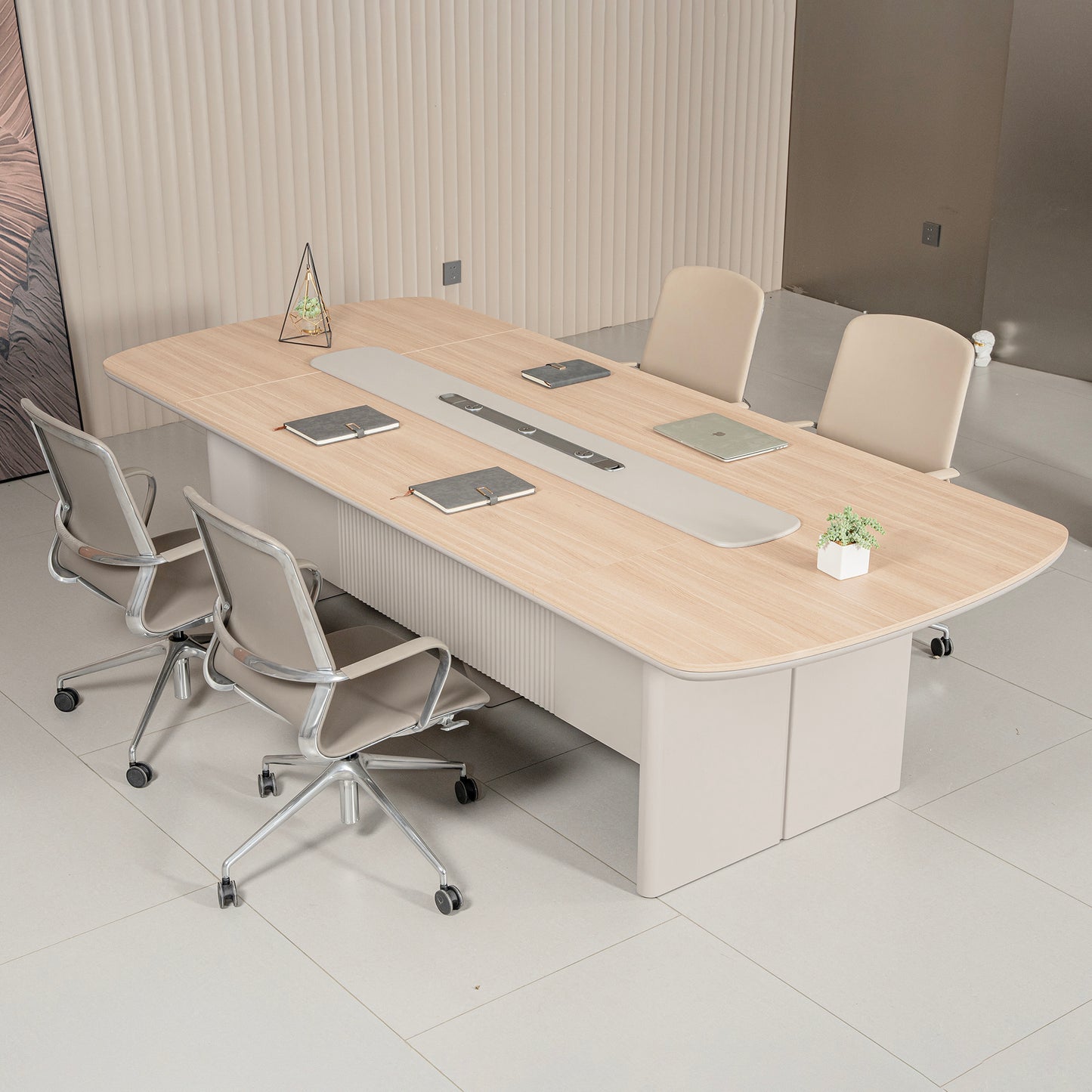 IDALY Boardroom Table 280x120cm - Oak