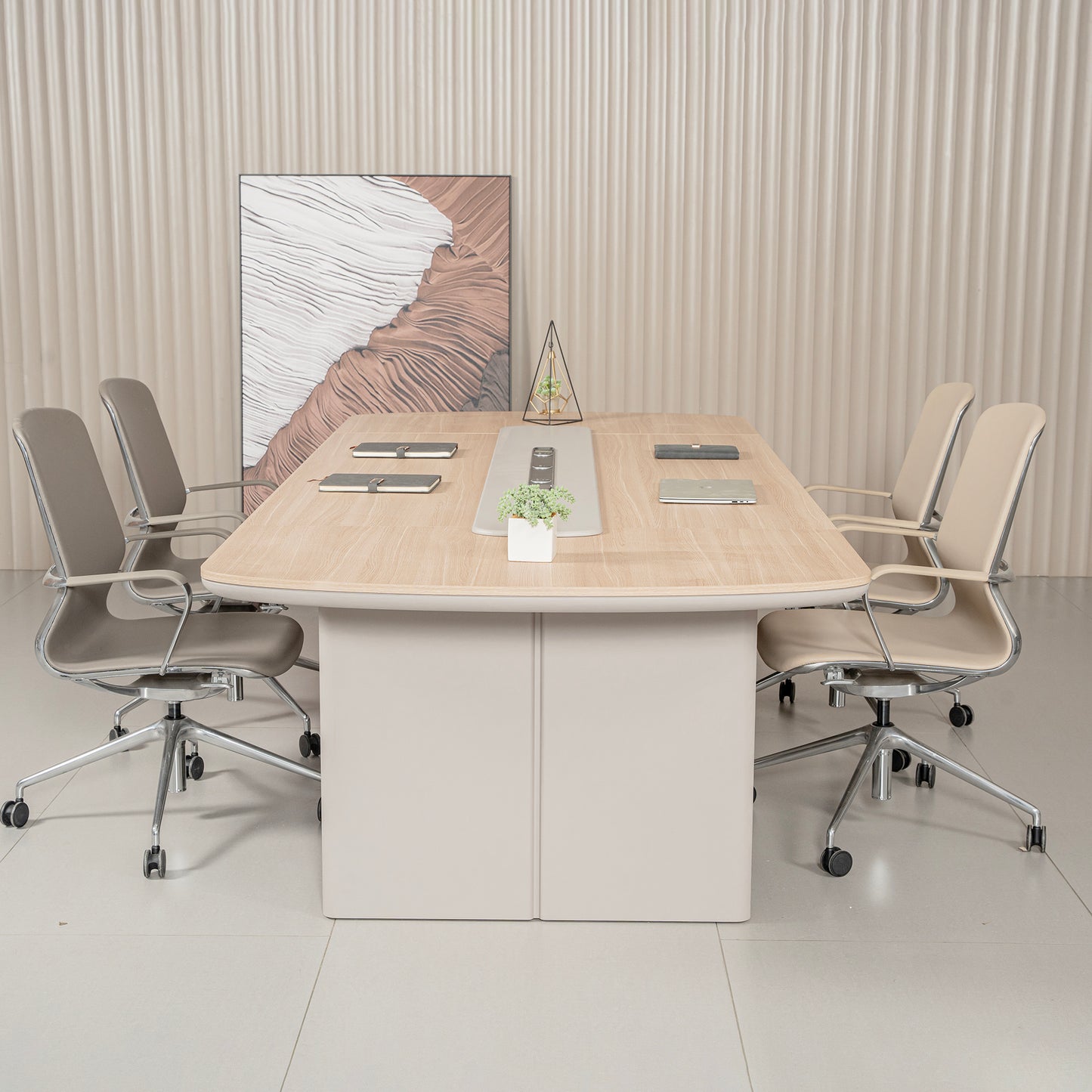 IDALY Boardroom Table 280x120cm - Oak