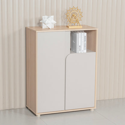 KELIAN Credenza Cabinet 80cm – Oak