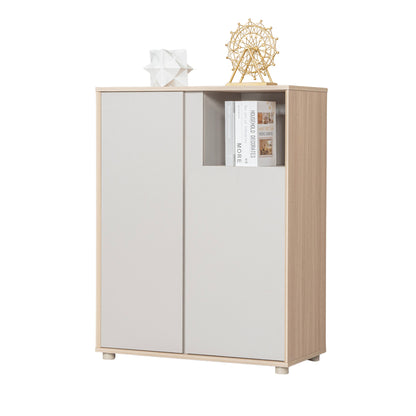 KELIAN Credenza Cabinet 80cm – Oak