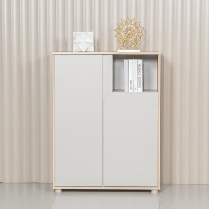 KELIAN Credenza Cabinet 80cm – Oak