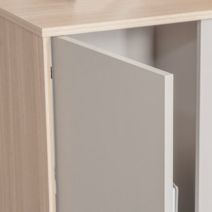 KELIAN Credenza Cabinet 80cm – Oak