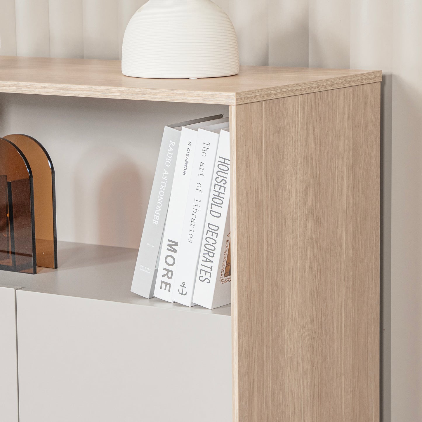 KELIAN Credenza Cabinet 120cm – Oak