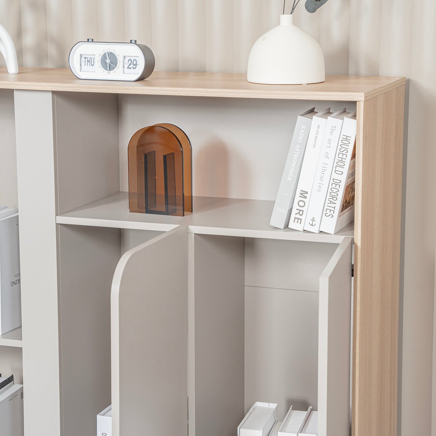 KELIAN Credenza Cabinet 120cm – Oak