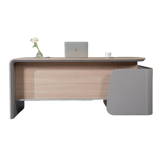 WESLEY Executive Desk Left Return 180cm - Oak