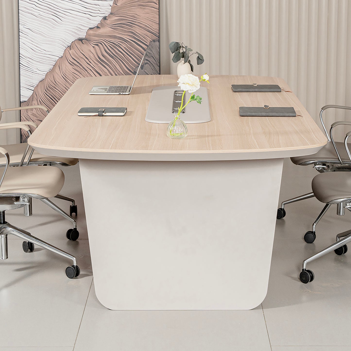 SEVANI Boardroom Meeting Table - 240cm - Oak