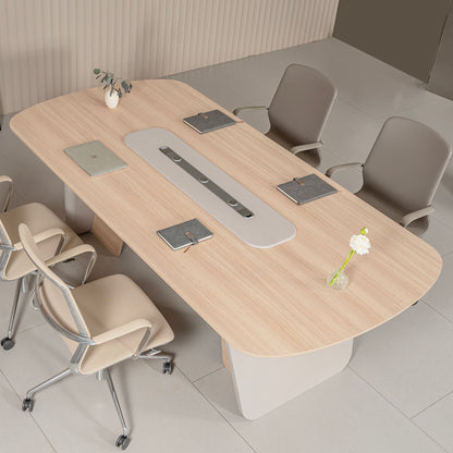 SEVANI Boardroom Meeting Table - 240cm - Oak