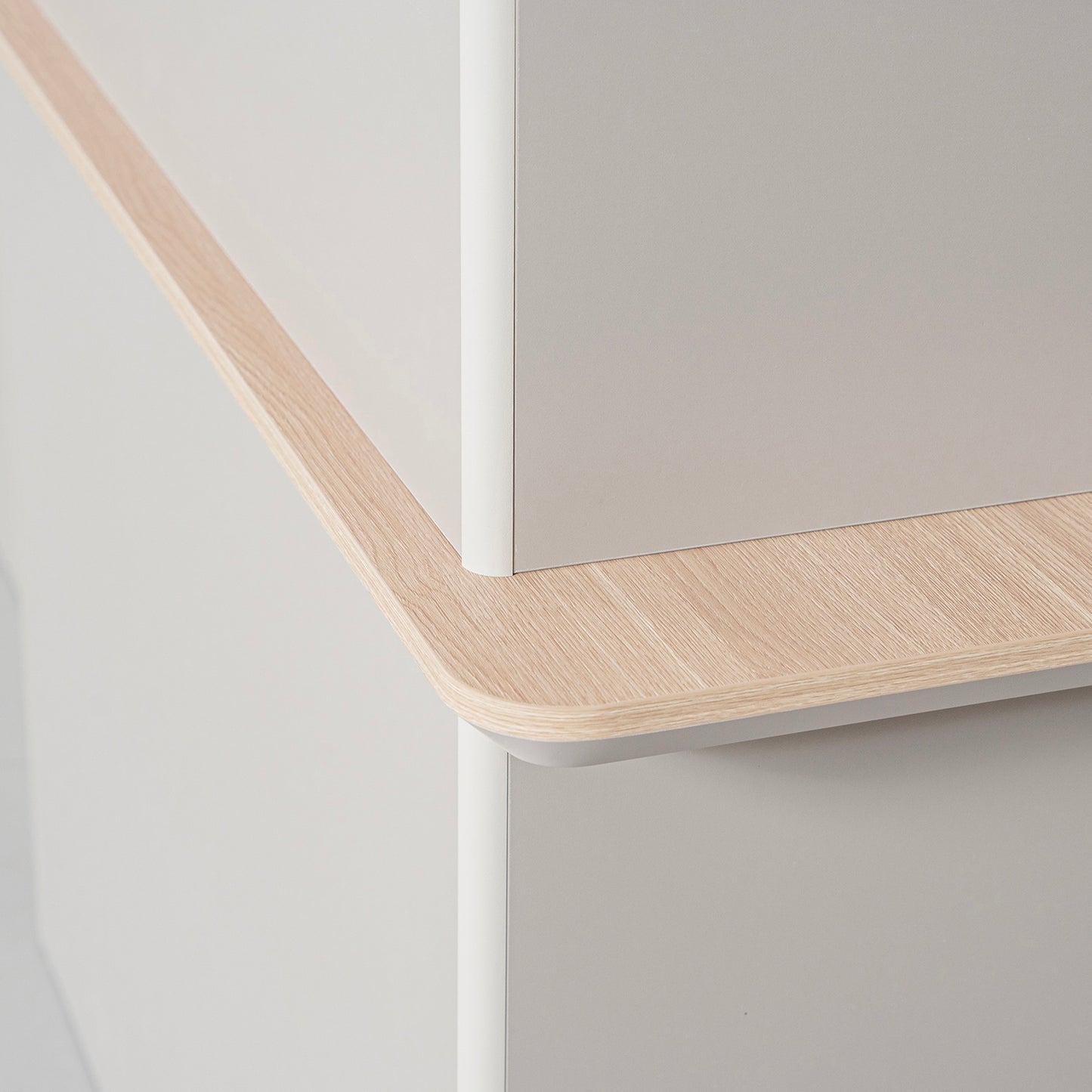 SEVANI Reception Desk 180cm - Left Counter - Oak