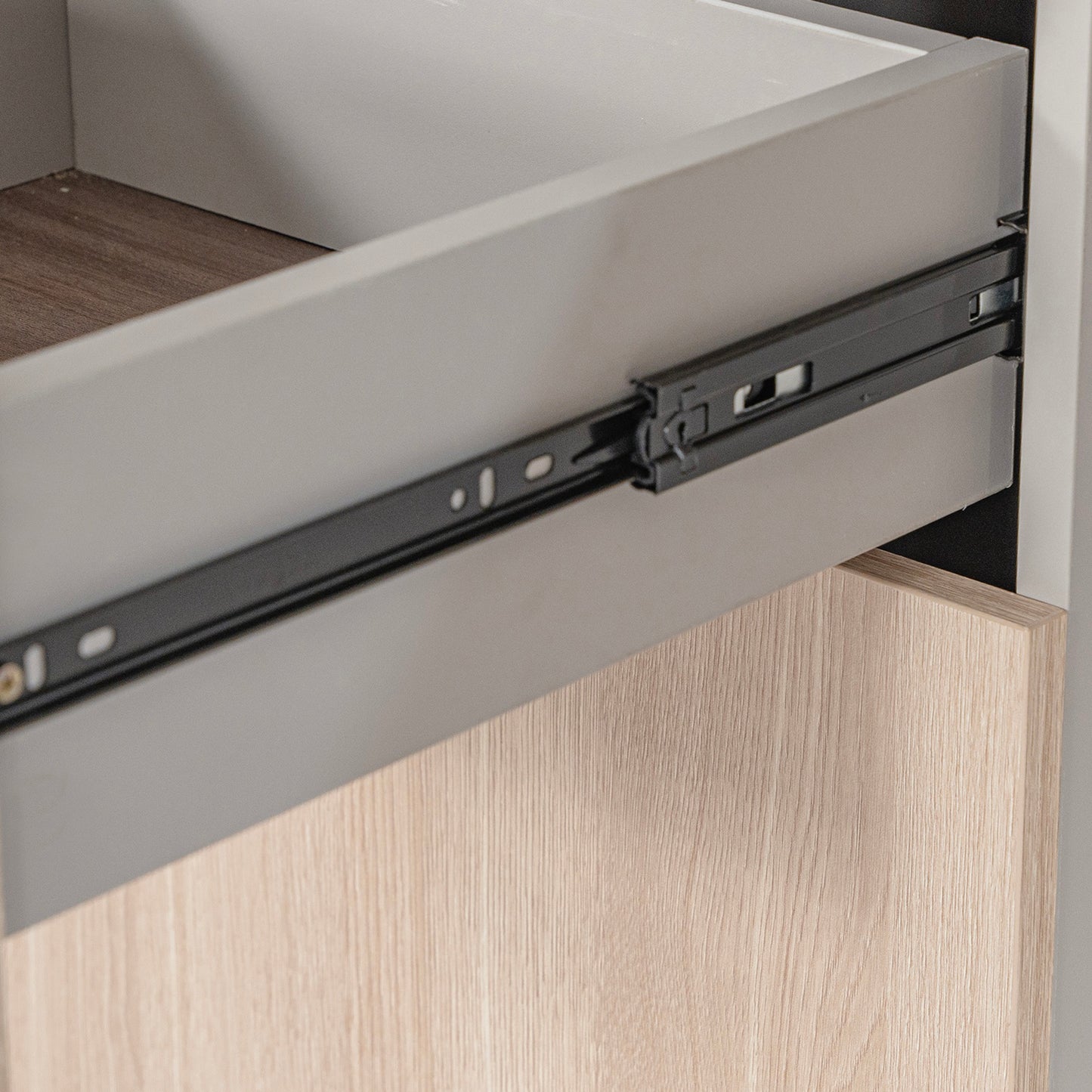 SEVANI Reception Desk 180cm - Left Counter - Oak