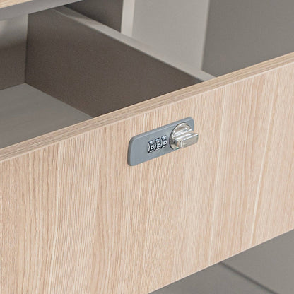 SEVANI Reception Desk 180cm - Right Counter - Oak
