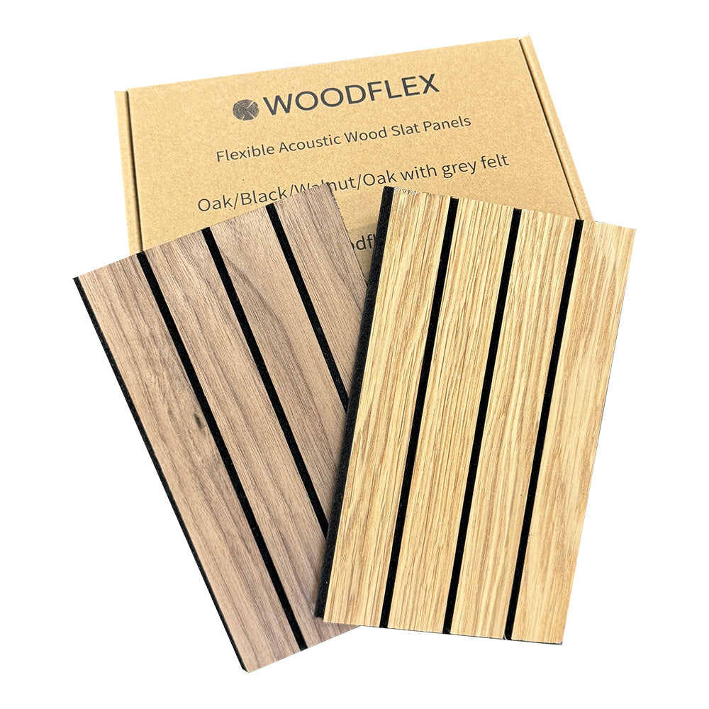 WOODFLEX 7mm SLIM Acoustics - SLIM Sample Box Set Oak