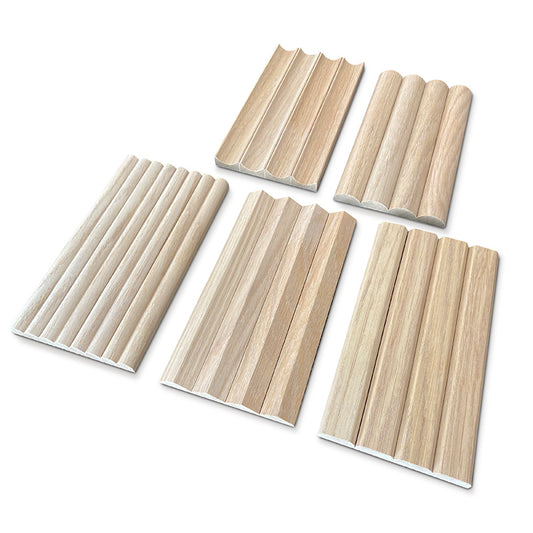 WOODFLEX Flexible Oak Veneer - 5pc Sample Box Set