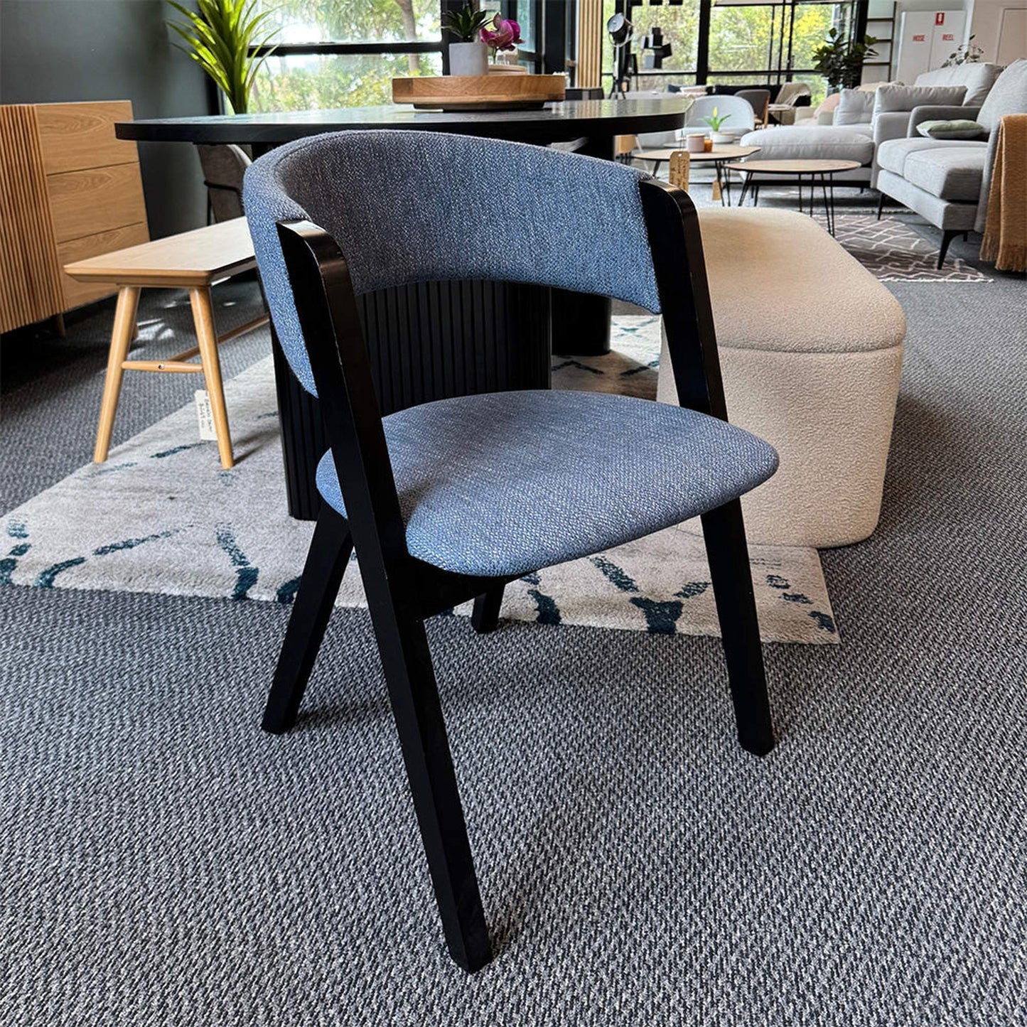 ALESSA Dining Chair - Blue