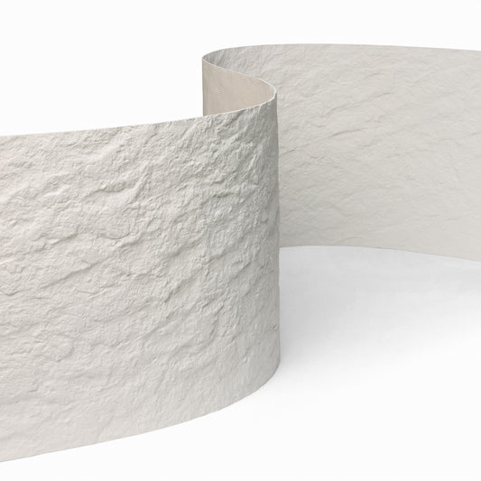 WOODFLEX FLEXIBLE SOFT STONE PANEL- STARY STONE White - 1200 x 600mm