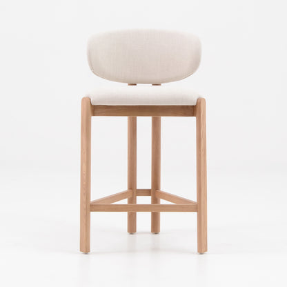 BERLY Counter Stool - Oak & Natural