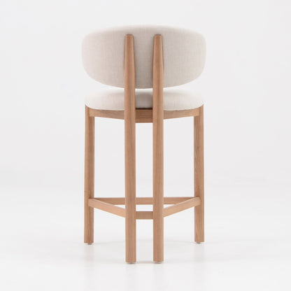 BERLY Counter Stool - Oak & Natural