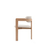 JALEN Dining Arm Chair - Cream & Natural