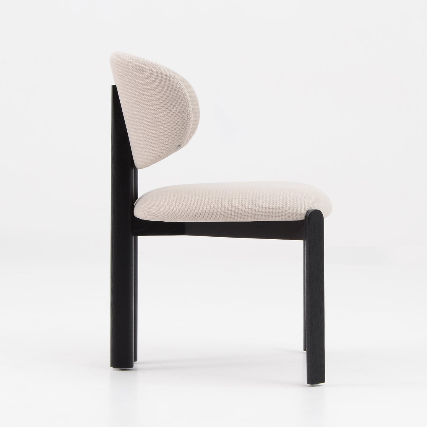 BERLY Dining Chair - Black & Natural