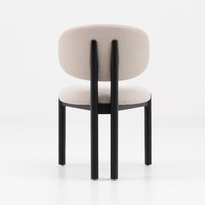 BERLY Dining Chair - Black & Natural