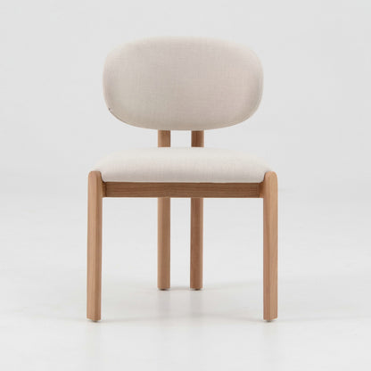 BERLY Dining Chair - Oak & Natural