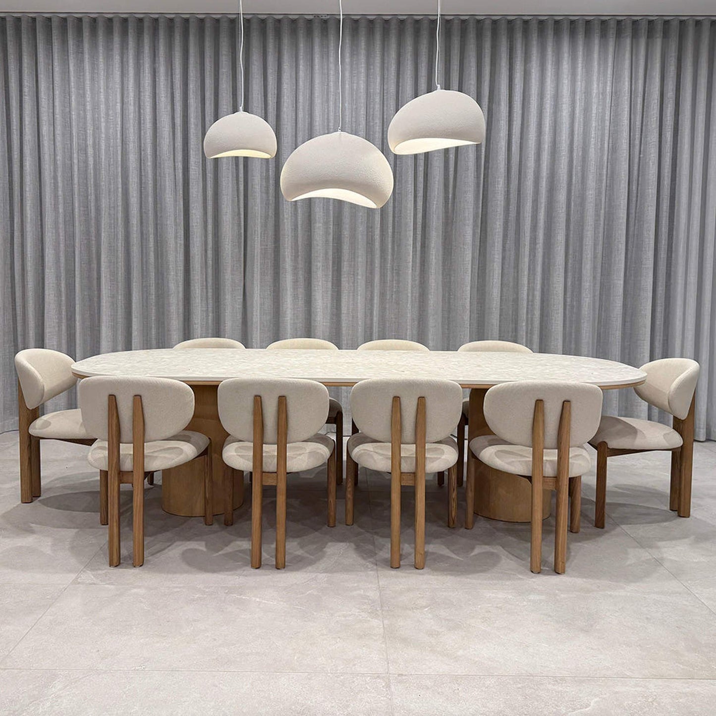BERLY Dining Chair - Oak & Natural