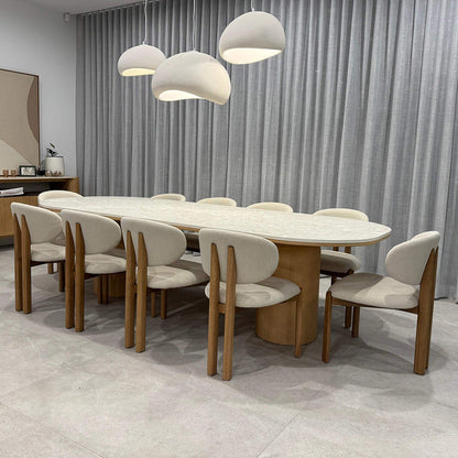 BERLY Dining Chair - Oak & Natural
