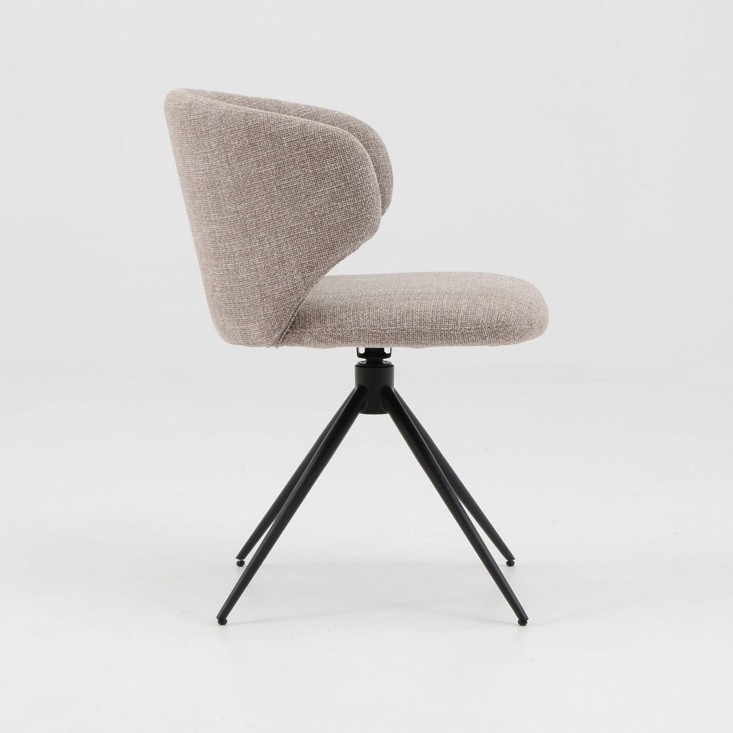 LOLA Swivel Dining Chair - Beige
