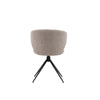 LOLA Dining Chair - Beige & Black
