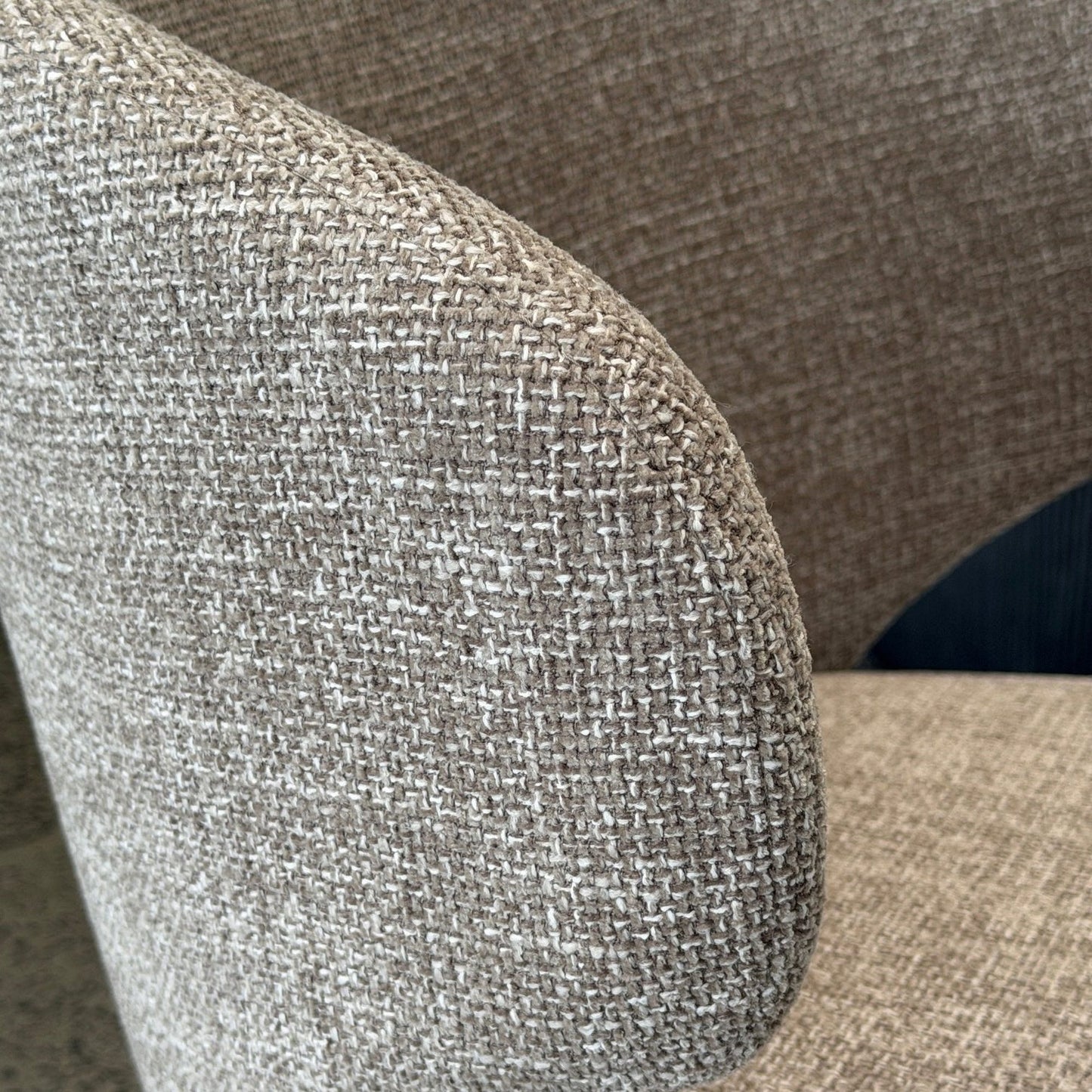 LOLA Swivel Dining Chair - Beige