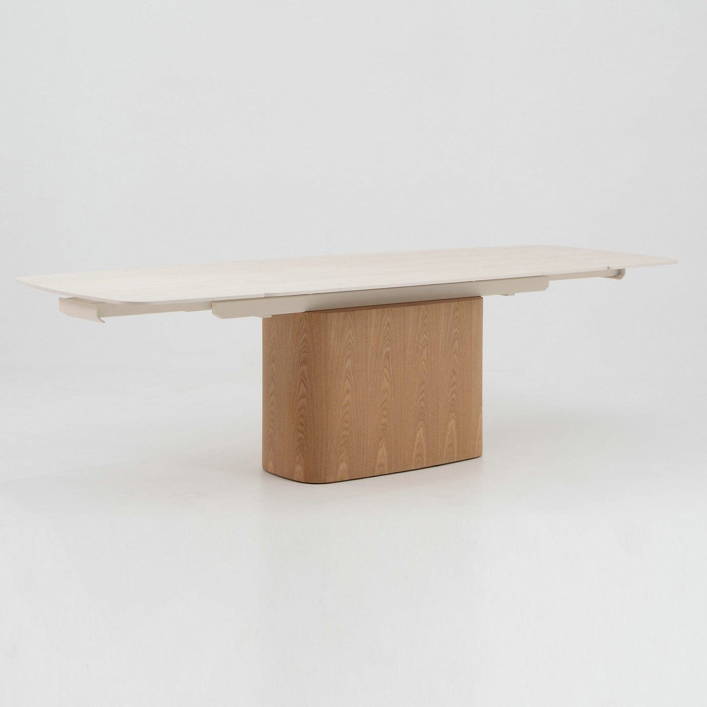 EVERLY Extendable Dining Table 180-270cm - Ceramic & Ash Veneer
